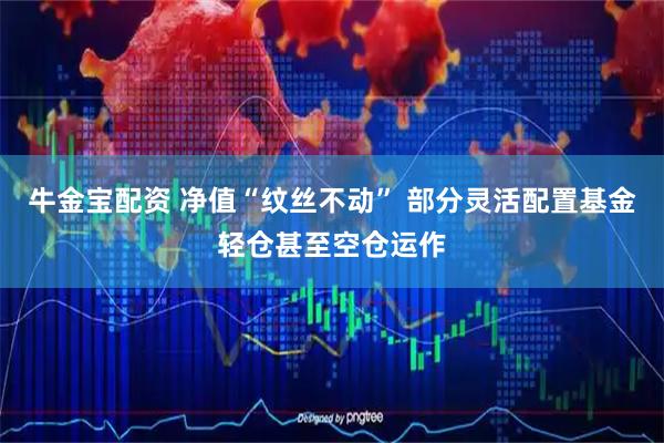 牛金宝配资 净值“纹丝不动” 部分灵活配置基金轻仓甚至空仓运作