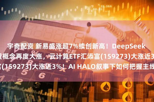宇奇配资 新易盛涨超7%续创新高！DeepSeek V4发布在即！算力租赁概念再度大涨，云计算ETF汇添富(159273)大涨近3%！AI HALO叙事下如何把握主线？