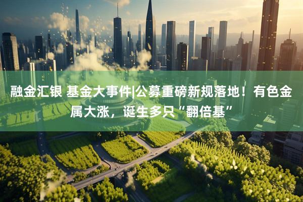 融金汇银 基金大事件|公募重磅新规落地！有色金属大涨，诞生多只“翻倍基”