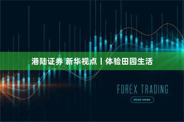 港陆证券 新华视点丨体验田园生活